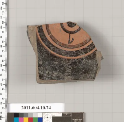 Terracotta fragment of a bowl