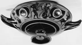 CUP A (ATHENIAN, BLACK-FIGURE)