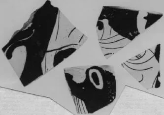 CUP, FRAGMENTS (ATHENIAN, RED-FIGURE)