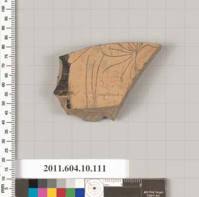 Terracotta fragment of a krater (deep bowl)?