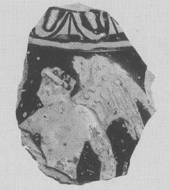 LEKYTHOS, SQUAT, FRAGMENT (ATHENIAN, RED-FIGURE)