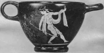 SKYPHOS (ATHENIAN, RED-FIGURE)