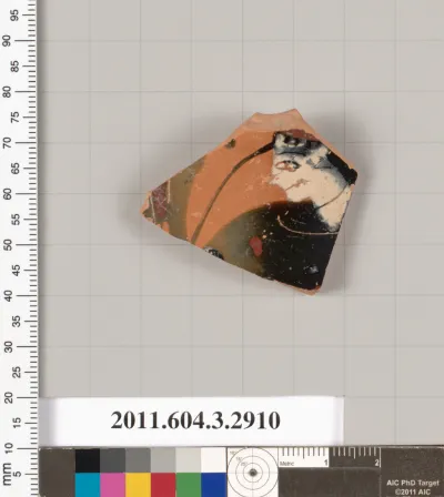 Terracotta fragment of a lekythos (oil flask)?