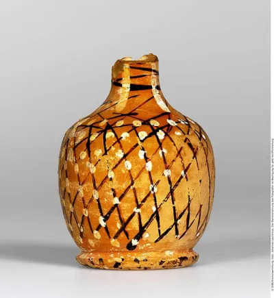 Henkelstempel, 26 (Netz-Lekythos, Attische Bauchlekythos; Netzlekythos)