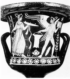 KRATER, CALYX (SOUTH ITALIAN, APULIAN, RED-FIGURE)