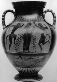AMPHORA, BELLY, TYPE A (ATHENIAN, BLACK-FIGURE)