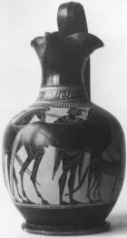 OINOCHOE (ATHENIAN, BLACK-FIGURE)