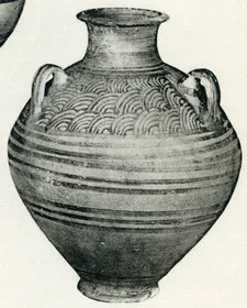 STIRRUP JAR (MYCENEAN)