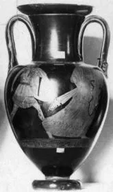 AMPHORA, NECK (ATHENIAN, RED-FIGURE)