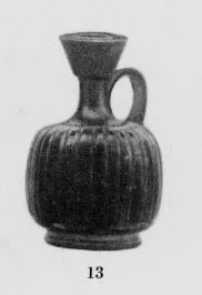 LEKYTHOS, SQUAT (CALENIAN, BLACK GLAZE)