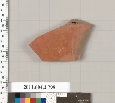 Terracotta fragment of a calyx-krater (bowl for mixing wine and water)