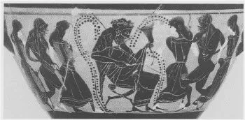 SKYPHOS (ATHENIAN, BLACK-FIGURE)