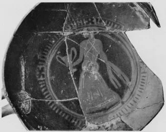 CUP (ETRUSCAN, PSEUDO RED-FIGURE)