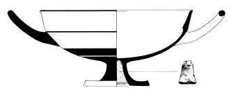 CUP, LITTLE MASTER LIP (ATHENIAN, BLACK-FIGURE)