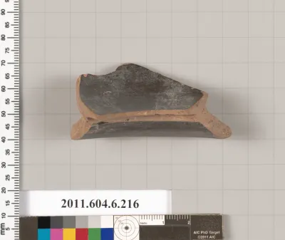 Terracotta fragment of an open shape