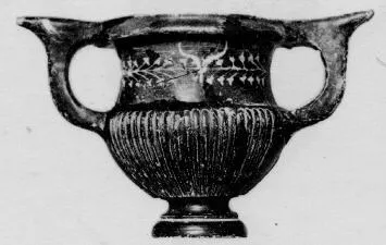 KRATER (SOUTH ITALIAN, CAMPANIAN, BLACK GLAZE)