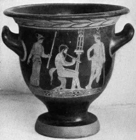 KRATER, BELL (ATHENIAN, RED-FIGURE)