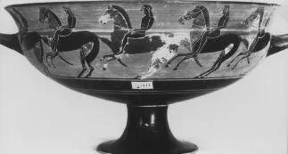 CUP, SIANA (ATHENIAN, BLACK-FIGURE)