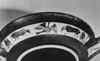 CUP, LITTLE MASTER BAND (ATHENIAN, BLACK-FIGURE)