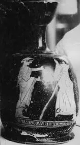 LEKYTHOS, SQUAT (ATHENIAN, RED-FIGURE)