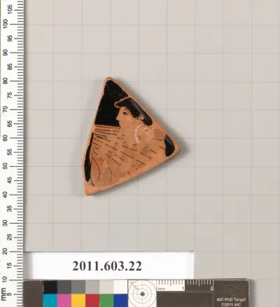 Fragment of a terracotta kylix