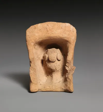 Terracotta model of a shrine