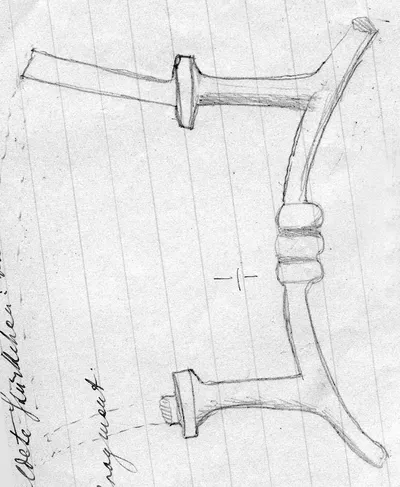 Fragmentierter Türgriff