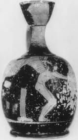 LEKYTHOS, SQUAT (ATHENIAN, RED-FIGURE)