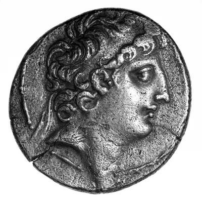 Tetradrachm with Antiochus VIII