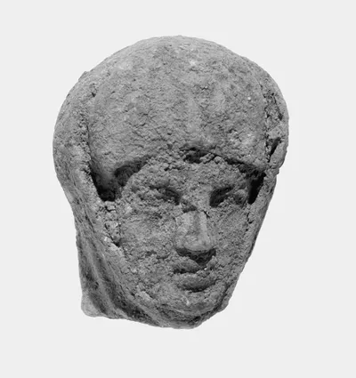 Hooded Female Head