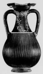 PELIKE (SOUTH ITALIAN, GNATHIAN, BLACK GLAZE)