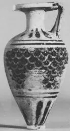 ARYBALLOS, POINTED (PROTOCORINTHIAN, TRANSITIONAL, BLACK-FIGURE)