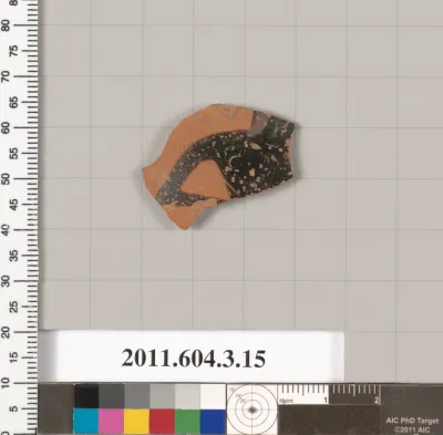 Terracotta fragment of an undetermined shape