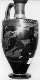 LEKYTHOS (ATHENIAN, BLACK-FIGURE)
