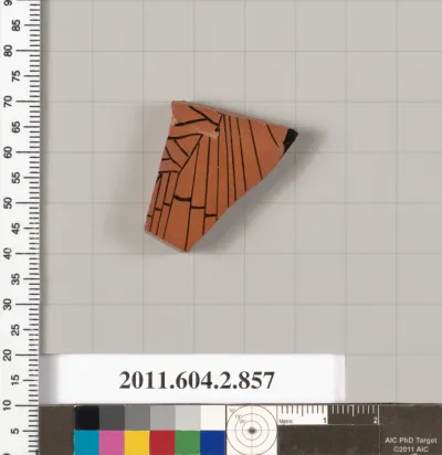 Terracotta fragment of a bell-krater (bowl for mixing wine and water)