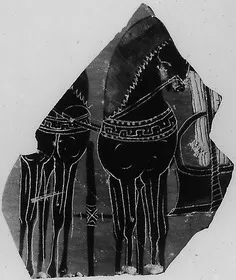 FRAGMENT (ATHENIAN, BLACK-FIGURE)
