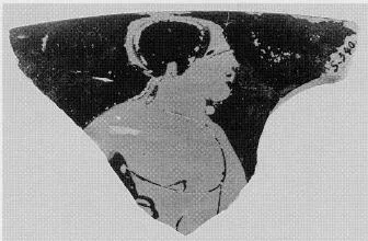 SKYPHOS, FRAGMENT (ATHENIAN, RED-FIGURE)