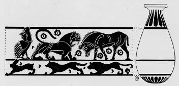 ALABASTRON (BOEOTIAN, BLACK-FIGURE)