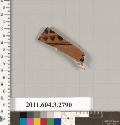 Terracotta fragment of an olpe (jug)