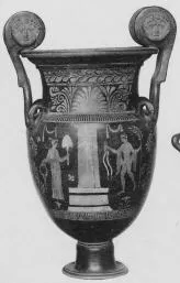 KRATER, VOLUTE (SOUTH ITALIAN, APULIAN, RED-FIGURE)