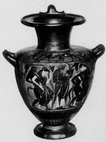 HYDRIA (ATHENIAN, BLACK-FIGURE)