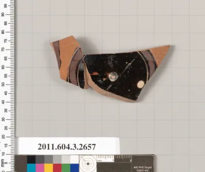 Terracotta fragment of an olpe (jug)