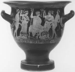 KRATER, BELL (ATHENIAN, RED-FIGURE)