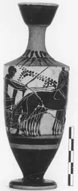 LEKYTHOS (ATHENIAN, BLACK-FIGURE)