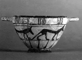 SKYPHOS (CORINTHIAN, BLACK-FIGURE)