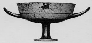 CUP, LITTLE MASTER LIP (ATHENIAN, BLACK-FIGURE)