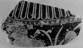 KRATER, VOLUTE, FRAGMENT (ATHENIAN, RED-FIGURE)
