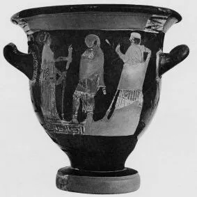 KRATER, BELL (ATHENIAN, RED-FIGURE)