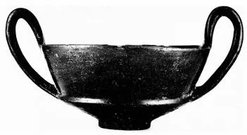 KANTHAROS (ETRUSCAN, BUCCHERO)