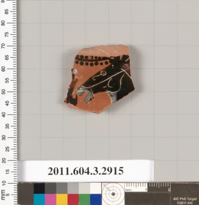 Terracotta fragment of an oinochoe (jug)?